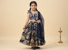 Navy Blue Diwali Lehnga Choli