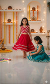 Red Silk Lehnga Choli