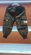 Boys Warm Jogger Brown