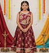 Dark Pink Diwali Lehnga Choli