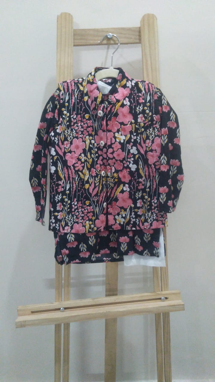 BlackPink3PcKurtaSet