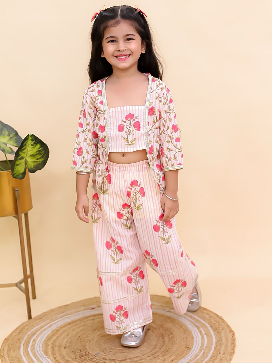 IndowesternWhiteRed