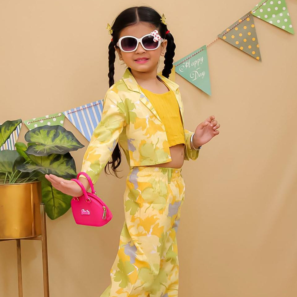 Mustard 3PC Coord Set