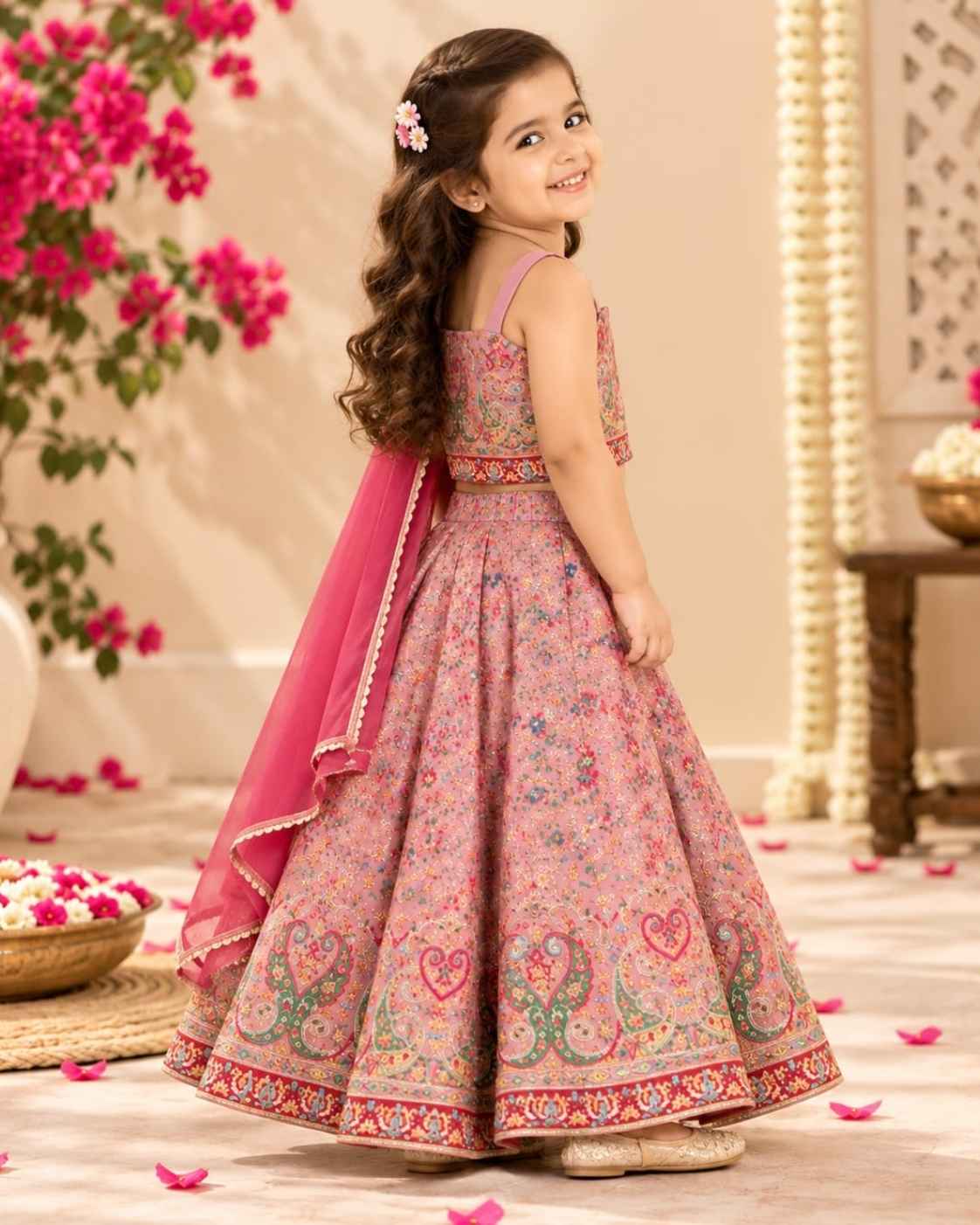 Parindey’s Designer Strappy Bagh-e-Bahar Lehnga Choli