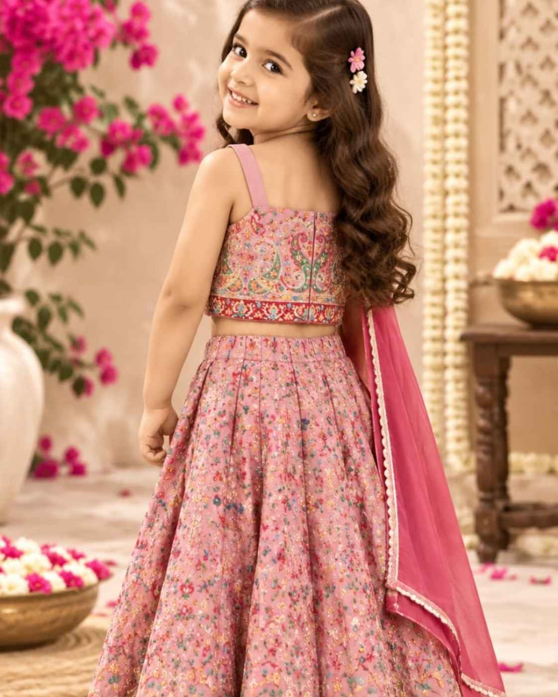 Parindey’s Designer Strappy Bagh-e-Bahar Lehnga Choli