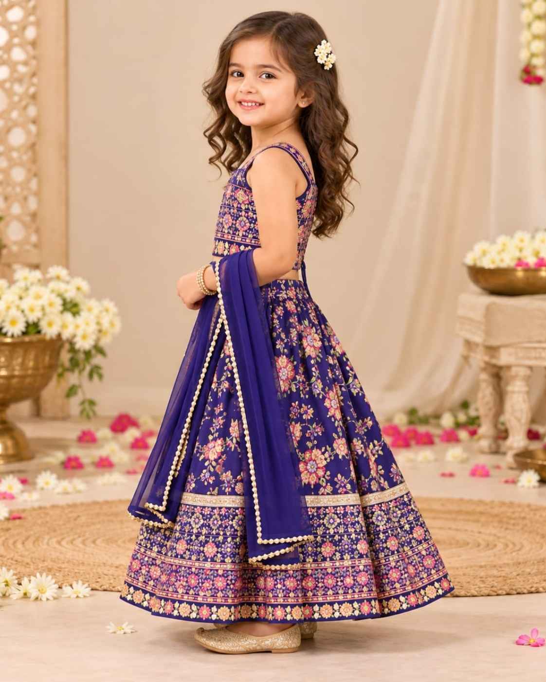 Parindey’s Neelambari Premium Lehnga Choli