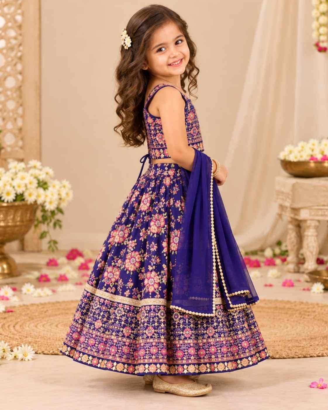 Parindey’s Neelambari Premium Lehnga Choli