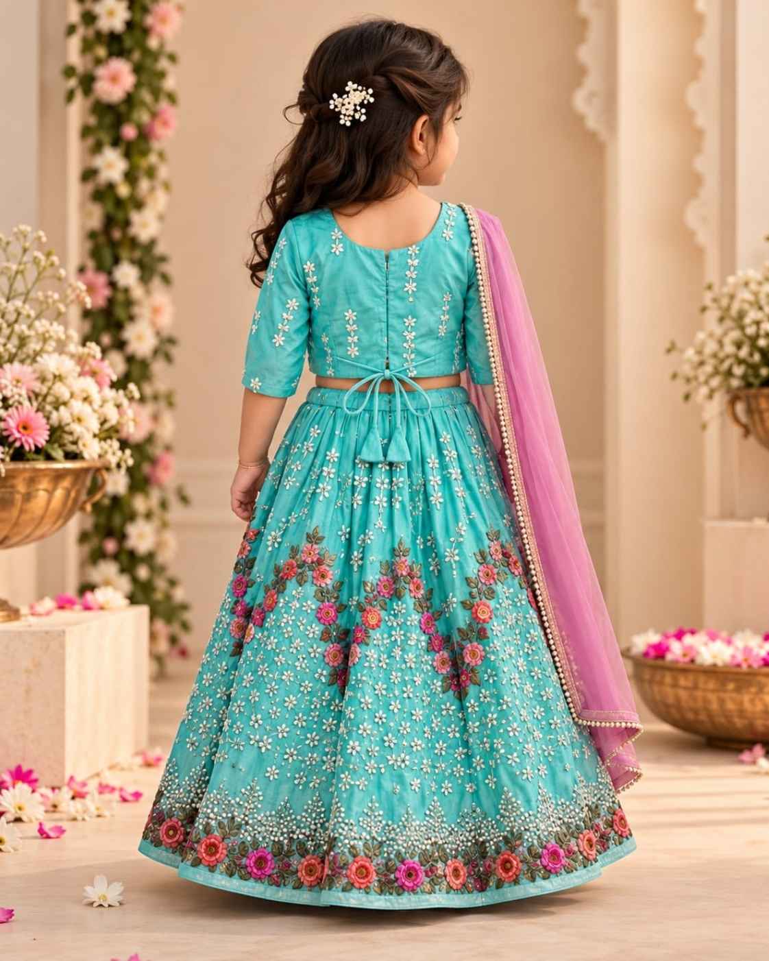 Parindey’s Firoza Gul Lehnga Choli