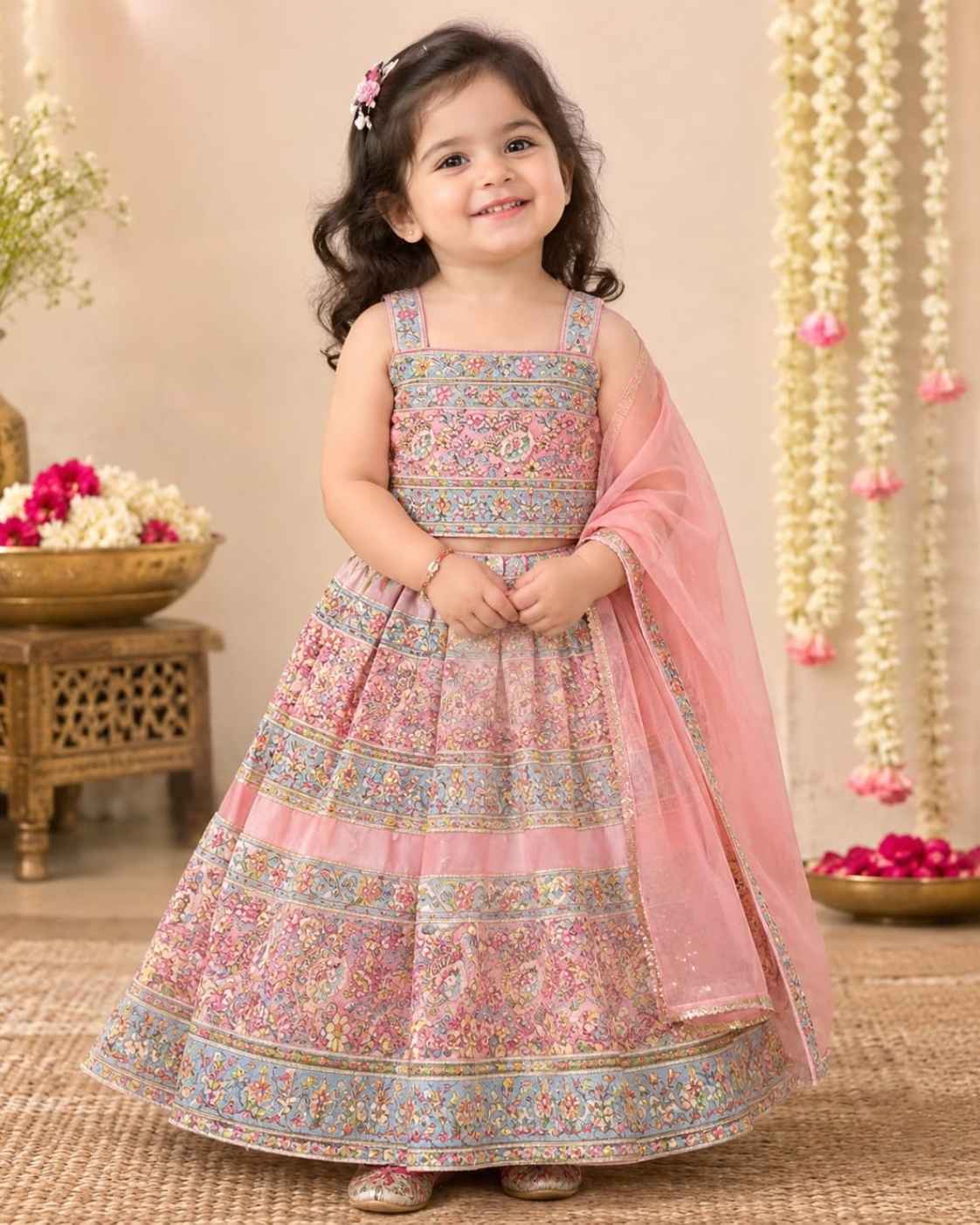 Parindey’s Rosé Rani Premium Heavy Lehnga Choli