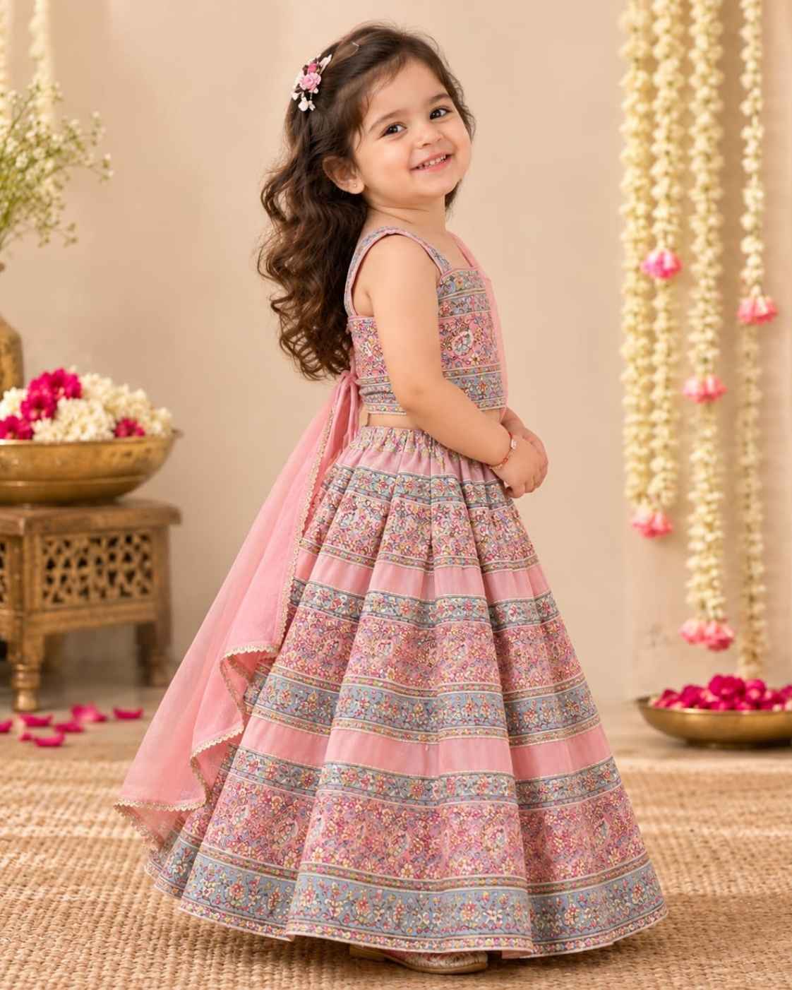 Parindey’s Rosé Rani Premium Heavy Lehnga Choli