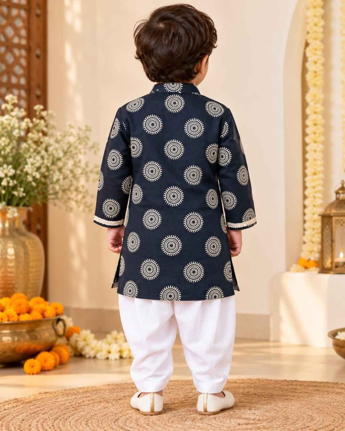 Parindey's Navratri Black Kurta Set