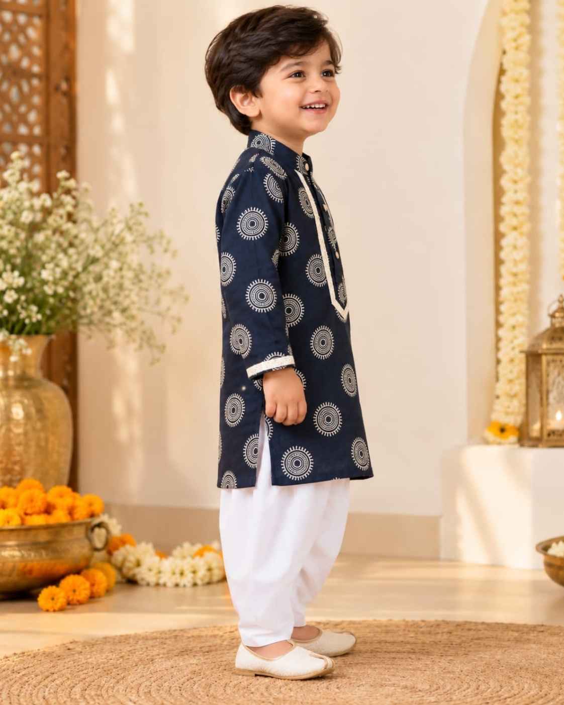 Parindey's Navratri Black Kurta Set