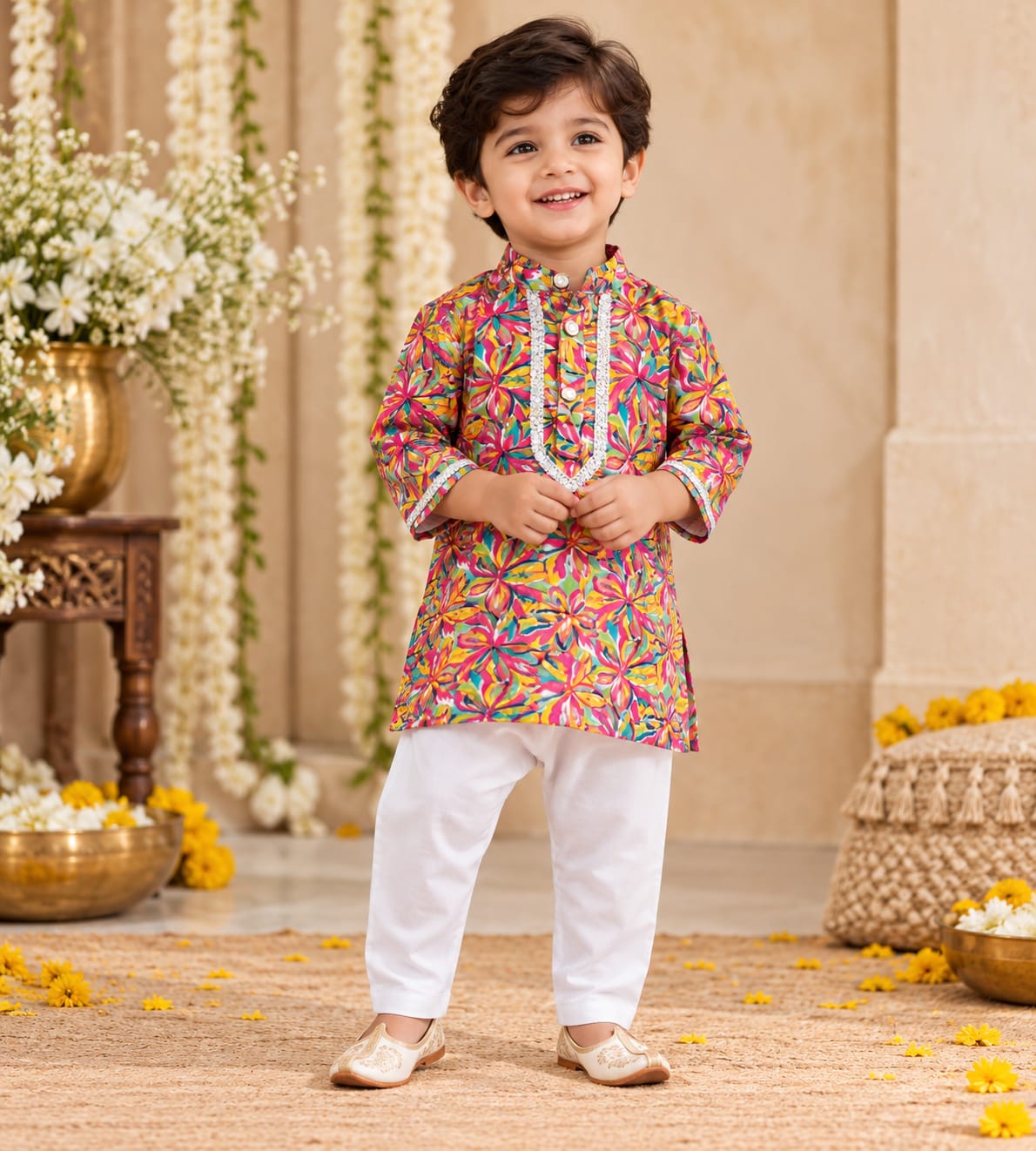 Parindey's Rangiley Festive Kurta Pyjama Set