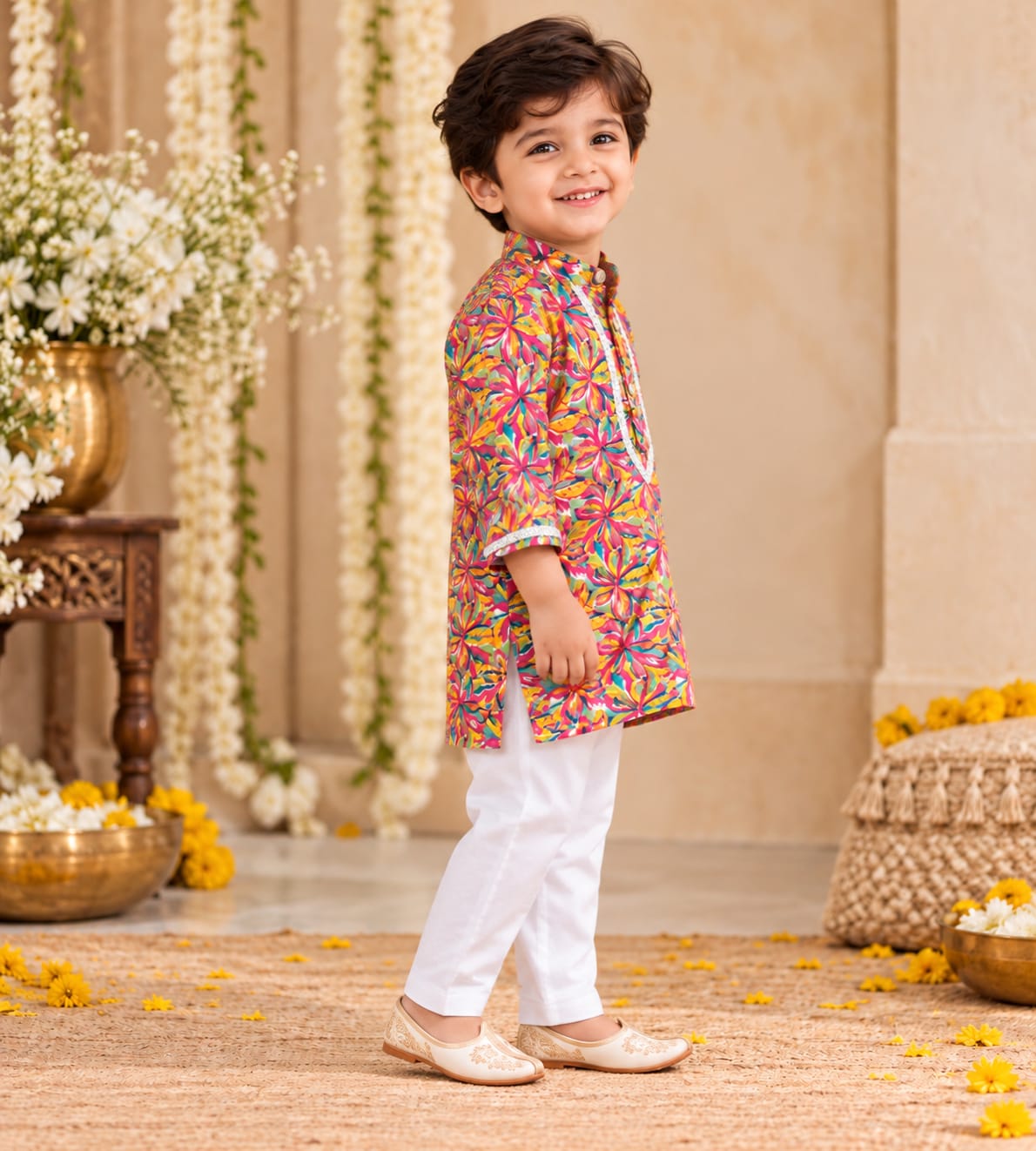 Parindey's Rangiley Festive Kurta Pyjama Set