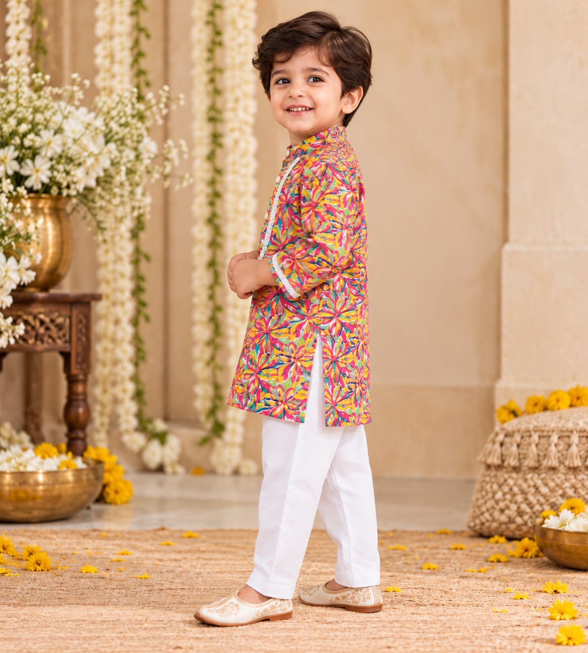 Parindey's Rangiley Festive Kurta Pyjama Set