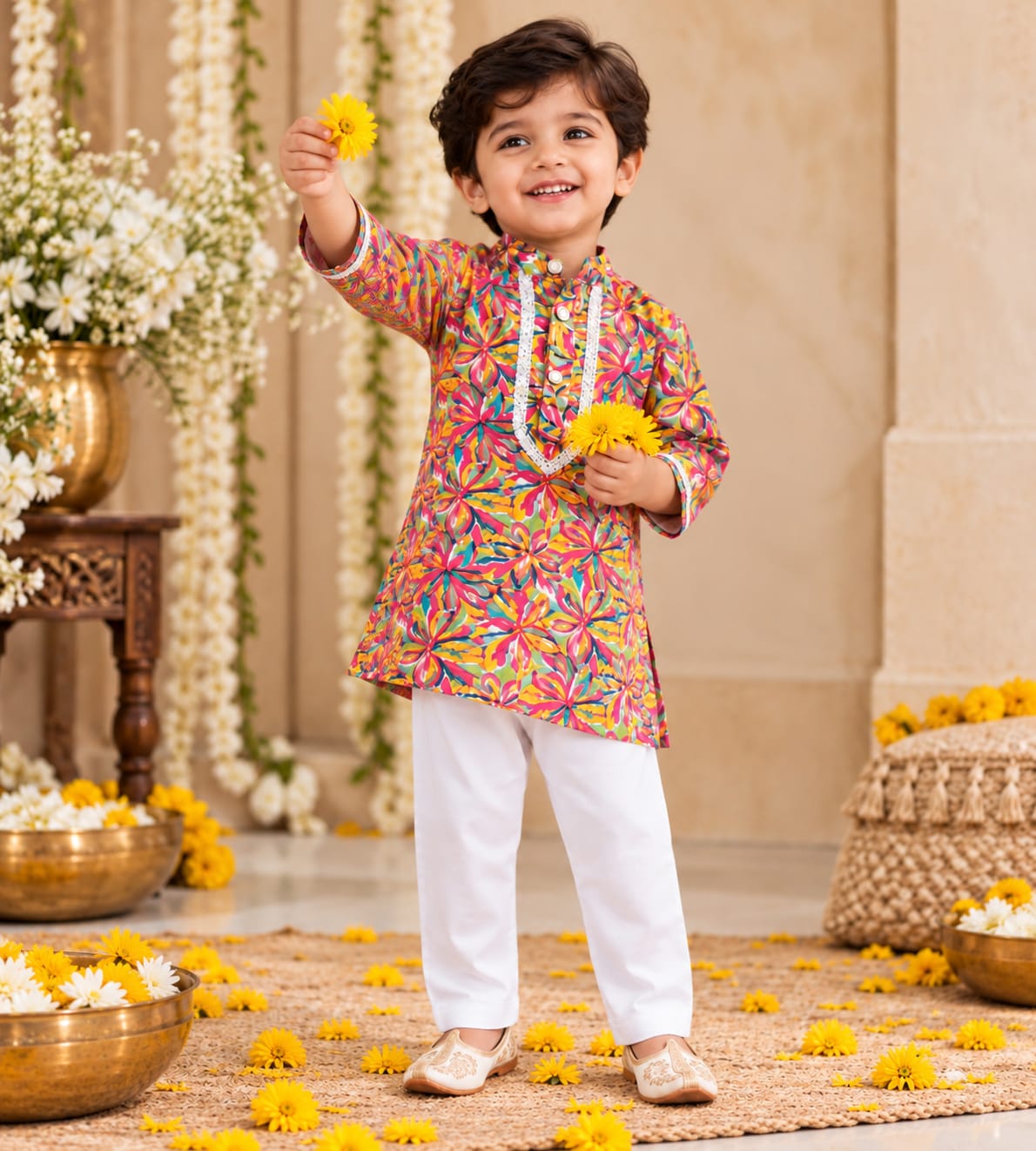 Parindey's Rangiley Festive Kurta Pyjama Set
