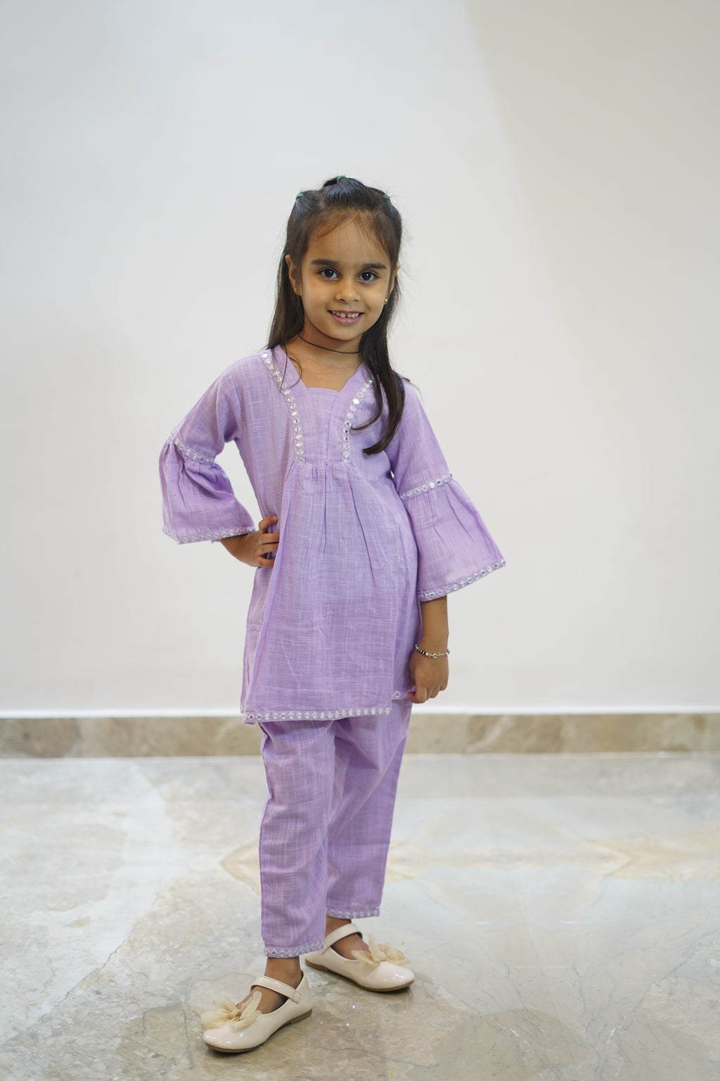 Solid Lavendar Coord